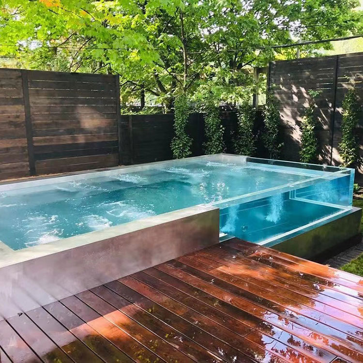 Outdoor Acrylic Borderless Swimming Pool